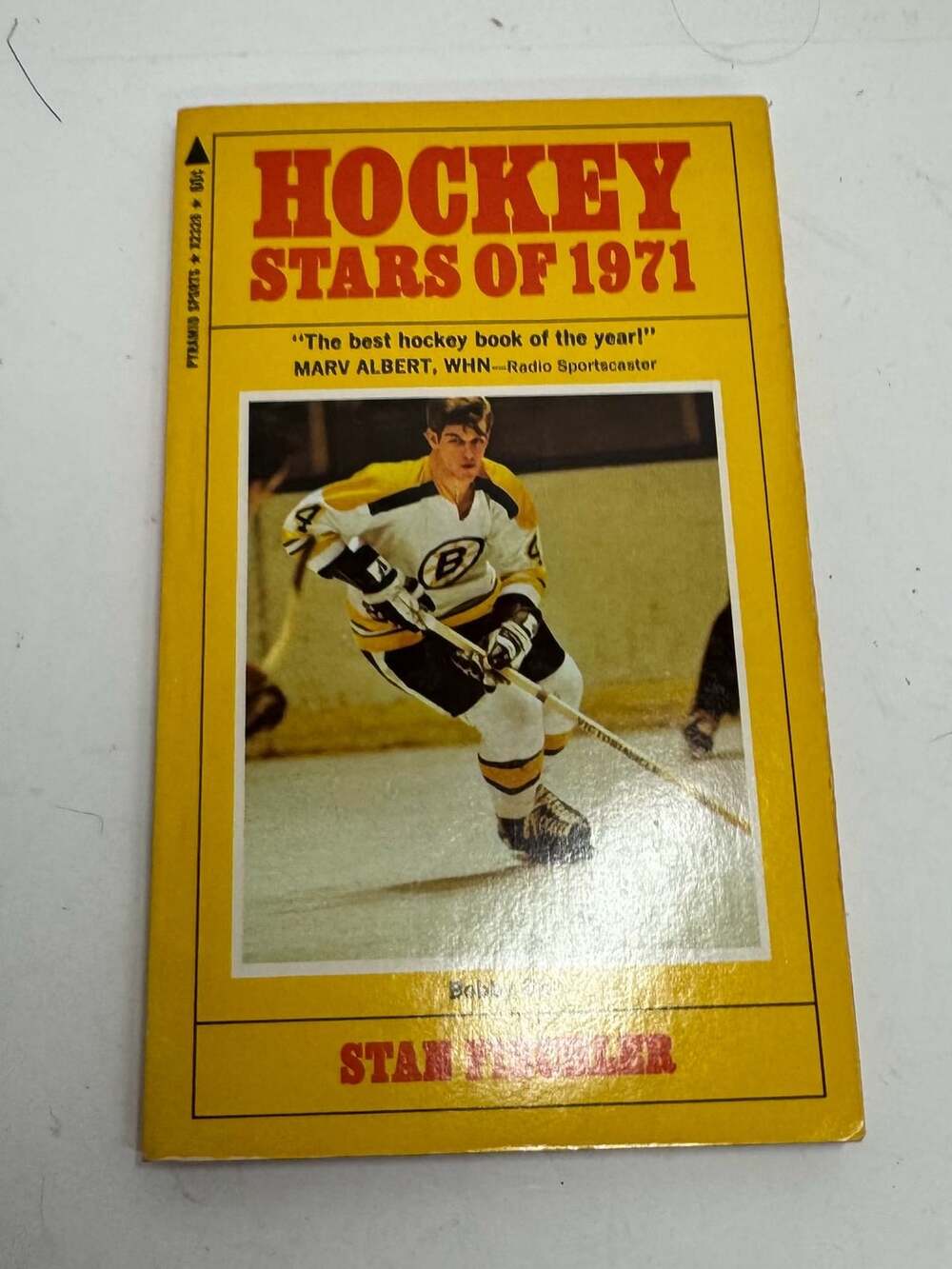 Stan Fischler Hockey Stars of 1971 Paperback Book Bobby Orr Boston Bruins